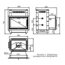 Банная печь Термофор Витрувия II Inox БСЭ антрацит НВ
