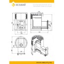 Печь для бани ВЕЗУВИЙ Лава 22 (210) "М"