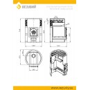 Печь для бани ВЕЗУВИЙ Лава 22 ДТ-4 Б/В