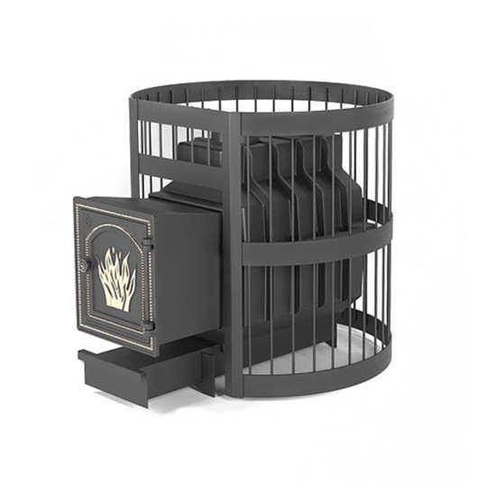 Чугунная печь для бани Везувий Легенда Ретро 24 Стандарт (ДТ-4)