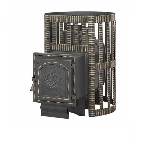 Чугунная печь для бани Везувий Легенда ковка 22 (271)