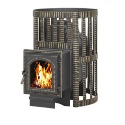 Чугунная печь для бани Везувий Легенда ковка 28 (270)