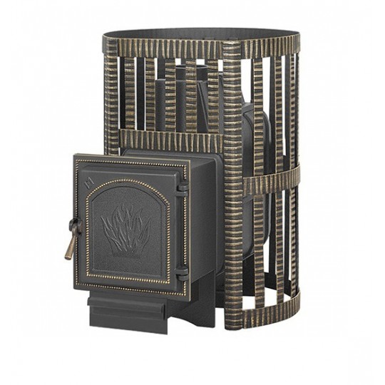 Чугунная печь для бани Везувий Легенда ковка 28 (271)