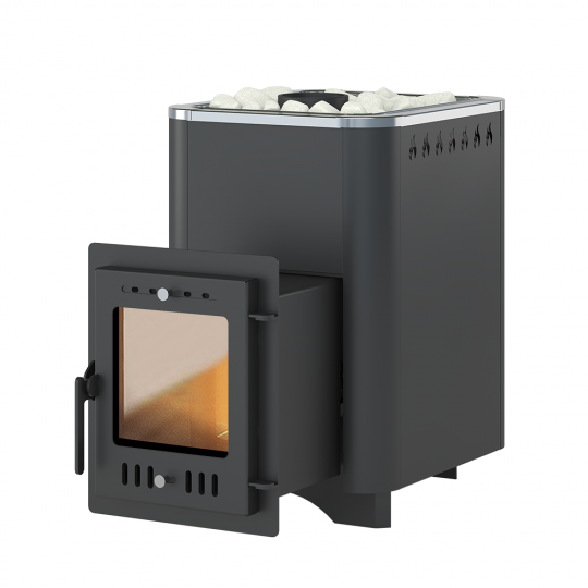 Печь для бани ВЕЗУВИЙ Русичъ Антрацит 16 (210) "М" 2022