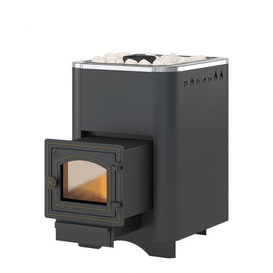 Печь для бани ВЕЗУВИЙ Русичъ Антрацит 16 (ДТ-3С) 2022