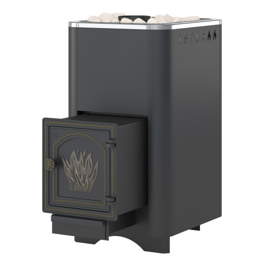 Печь для бани ВЕЗУВИЙ Русичъ Антрацит 28 (ДТ-4)