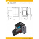Печь для бани ВЕЗУВИЙ Русичъ «АКВА» 16 (ДТ-4)