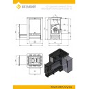 Чугунная печь для бани Везувий Сенсация "АКВА" 16 (ДТ-4)