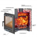 Печь для бани ВЕЗУВИЙ Скиф Ковка 16 Панорама "М"