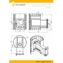 Печь для бани ВЕЗУВИЙ Скиф Ковка 16 (210) "М"