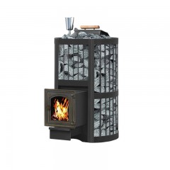 Чугунная печь для бани Везувий Ураган стандарт 16 ДТ-4С