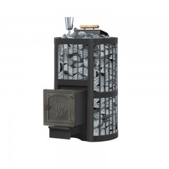 Чугунная печь для бани Везувий Ураган стандарт 28 ДТ-4