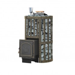 Чугунная печь для бани Везувий Ураган ковка 28 (271)