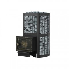 Чугунная печь для бани Везувий Ураган стандарт 12 ДТ-3