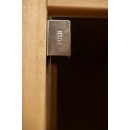 Стеклянная дверь для бани/сауны COOPER PREMIUM 200*81,5 (бронза) коробка ОЛЬХА