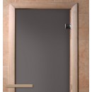 DoorWood 700x1900 "Затмение" (Графит матовое, коробка хвоя)