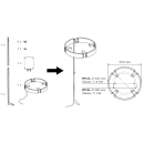 Защитные перила Harvia HPC4L Led