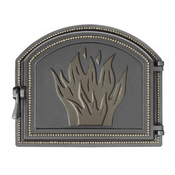 Дверка ВЕЗУВИЙ каминная 218 (Бронза)