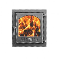 Дверка ВЕЗУВИЙ каминная 210 (Антрацит)