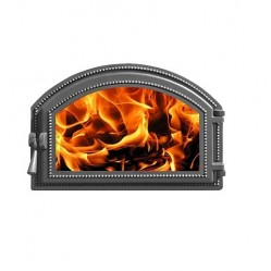 Дверца Везувий каминная 222 (антрацит)