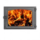 Дверца Везувий каминная 240 (антрацит)