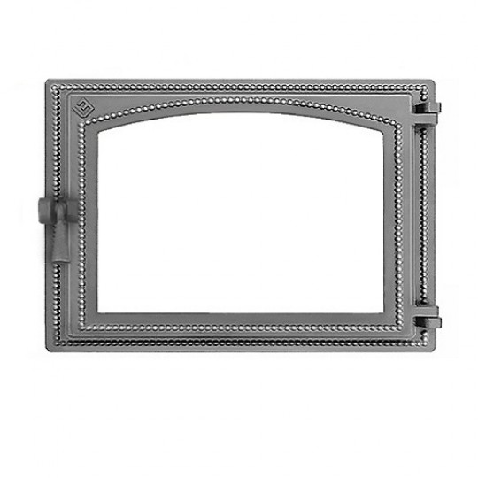 Дверка ВЕЗУВИЙ каминная 240 (не крашенная, без стекла)