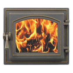 Дверка ВЕЗУВИЙ каминная 260 (Бронза)