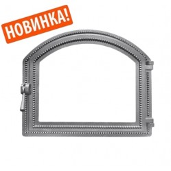 Дверка ВЕЗУВИЙ каминная 217 (не крашенная, без стекла)