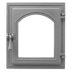 Дверка ВЕЗУВИЙ каминная 220 (не крашенная, без стекла)