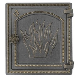 Дверка ВЕЗУВИЙ печная ДТ-4 (Бронза)