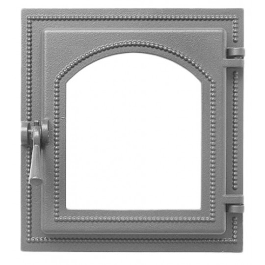 Дверка ВЕЗУВИЙ каминная 270 (не крашенная, без стекла)