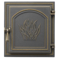 Дверка ВЕЗУВИЙ каминная 271 (Бронза)