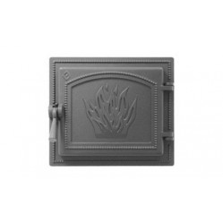 Дверка ВЕЗУВИЙ каминная 261 (Антрацит)