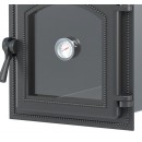 Духовой шкаф ВЕЗУВИЙ 270 с термометром (Антрацит)