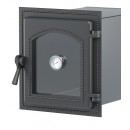 Духовой шкаф ВЕЗУВИЙ 270 с термометром (Антрацит)