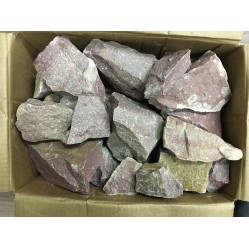 Малиновый кварцит колотый 20 кг