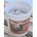 Камни для бани Малиновый кварцит "Сердце Карелии" (обвалованный) 20кг