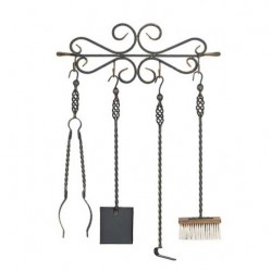 Набор каминный Везувий Кованный N160B