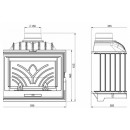 Каминная топка KawMet W13 (9.5 kW) Каминная топка KawMet W13 (9.5 kW)