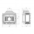 Каминная топка KawMet W4 (14.5 kW) LB