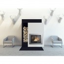 Каминная топка W1 CO (18.7 kW) с водяным контуром