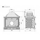Каминная топка KawMet W1 (18 kW) Герб