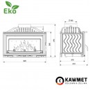 Каминная топка KawMet W16 PREMIUM (9.4 kW) Eko
