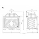 Каминная топка KawMet W2 (14.4 kW)
