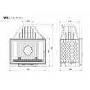 Каминная топка KawMet W8 (17.5 kW) Eko