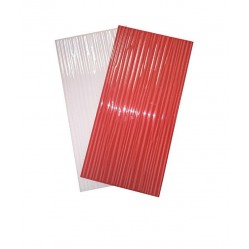 Плитка для камина 400х200 красная (1 шт)