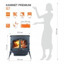 Печь камин KawMet Premium S7 (11,3 kW)