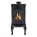 Печь-камин чугунная Сибирь 6 кВт