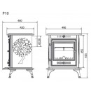 Печь камин KawMet P10 (6,8 kW) Eko Печь камин KawMet P10 (6,8 kW) Eko