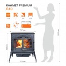 Печь камин KawMet Premium S10 (13,9 kW)